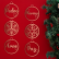 CONJUNTO BOLINHAS DE NATAL EM ACRÍLICO