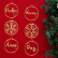CONJUNTO BOLINHAS DE NATAL EM ACRÍLICO