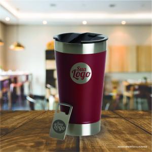 Copo Térmico Personalizado     Gravação a laser / impressão UV 