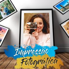 Impressão de Fotografias Grandes Formatos Papel Fotográfico 200g  4x0   